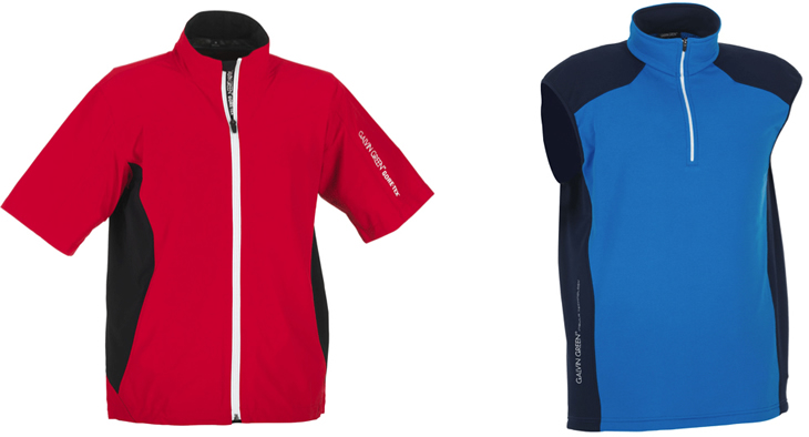 Short Sleeve Rainproof Jacket and Vest